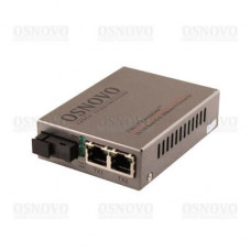 Медиаконвертер Fast Ethernet OSNOVO OMC-100-21S5a