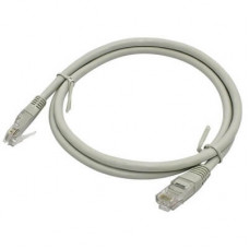 Шнур коммутационный U/UTP категория 5e PVC 2,0 м, серый DR-180009 - Datarex