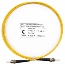 Шнур оптический simplex ST-ST 9/125 sm 1м LSZH Cabeus FOP(s)-9-ST-ST-1m