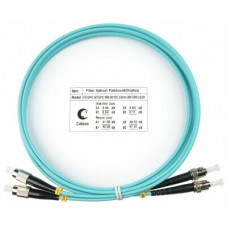 Шнур оптический duplex FC-ST 50/125 mm OM3 1,5м LSZH Cabeus FOP-50-FC-ST-1,5m