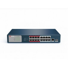Коммутатор 16 портовый Hikvision DS-3E0318P-E/M