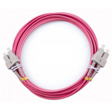 Шнур оптический duplex SC-SC 50/125 mm OM4 5м LSZH Cabeus FOP-50-OM4-SC-SC-5m