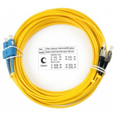 Шнур оптический duplex SC-FC 9/125 sm 10м LSZH Cabeus FOP(d)-9-SC-FC-10m