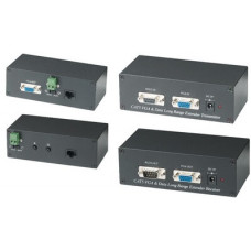 Комплект для передачи VGA и RS232/485 по витой паре SC&T VE01S