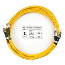 Шнур оптический duplex FC-ST 9/125 sm 5м LSZH Cabeus FOP(d)-9-FC-ST-5m