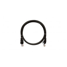 Шнур коммутационный 2хRJ45/8P8C, U/UTP, 4 пары, Кат.5е, LSZH, черный (1м) NIKOMAX NMC-PC4UD55B-010-C-BK