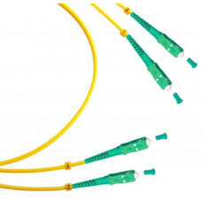 Шнур оптический duplex SC/APC-SC/APC 9/125 sm 15м LSZH Cabeus FOP(d)-9-SC/APC-SC/APC-15m