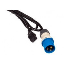 Шнур питания C19-I309 Male, 3х2.5, 220В, 16А, 2.5 метра LANMASTER LAN-PP9M/19-16A-2.5
