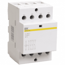 Контактор модульный 4P 400В КМ25-40 IEK MKK20-25-40