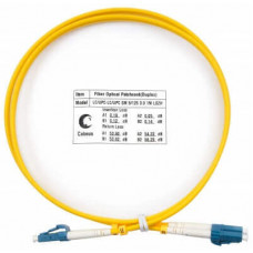 Шнур оптический duplex LC-LC 9/125 SM 1 м LSZH Cabeus FOP(d)-9-LC-LC-1M