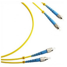 Шнур оптический FC-FC, duplex, 9/125, LSZH, 1 м LANMASTER LAN-2FC-2FC/SU-1.0