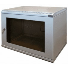 Шкаф настенный разборный 19" Basis 12U 600*600 дверь стекло МиК ШТН-РВ-1260-С