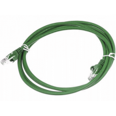 Патч-корд RJ45 - RJ45, 4 пары, UTP, категория 5е, 2 м, зеленый, LSZH LANMASTER LAN-PC45/U5E-2.0-GN
