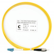 Шнур оптический simplex LC-FC 9/125 sm 15м LSZH Cabeus FOP(s)-9-LC-FC-15m