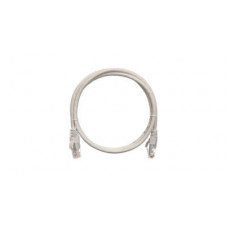 Шнур коммутационный 2хRJ45/8P8C, U/UTP, 4 пары, Кат.5е, LSZH, серый (20м) NIKOMAX NMC-PC4UD55B-200-C-GY
