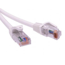 Патч-корд неэкранированный CAT5E U/UTP 4х2, LSZH, белый, 10м DKC RN5EUU4500WH