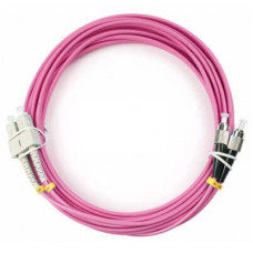 Шнур оптический duplex SC-FC 50/125 mm OM4 7м LSZH Cabeus FOP-50-OM4-SC-FC-7m