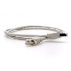 Патч-корд RJ45-RJ45 экран. S/FTP Cat.5e, 3 метра, серый