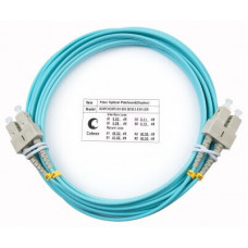 Шнур оптический duplex SC-SC 50/125 mm OM3 5м LSZH Cabeus FOP-50-SC-SC-5m