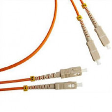 Патч-корд оптический LSZH, дуплексный, SC/UPC-SC/UPC, SM, 5м LANMASTER LAN-2SC-2SC/SU-5.0