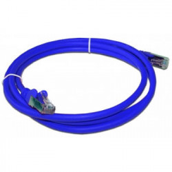 Патч-корд RJ45 - RJ45, 4 пары, FTP, категория 6A, 5 м, синий, LSZH LANMASTER LAN-PC45/S6A-5.0-BL