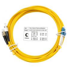 Шнур оптический duplex LC-FC 9/125 sm 5м LSZH Cabeus FOP(d)-9-LC-FC-5m
