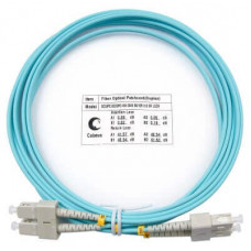 Шнур оптический duplex SC-SC 50/125 mm OM3 3м LSZH Cabeus FOP-50-SC-SC-3m