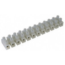Клемник Полипропилен белый,12р,85°С,450V,101A,25мм.кв. DKC 43812PL/B