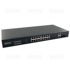 Комутатор с PoE 18 портовый OSNOVO SW-20600/B(60W)