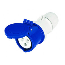 Розетка кабельная IP44 16A 2P+E 230V DKC DIS3131643