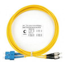Шнур оптический duplex SC-FC 9/125 sm 3м LSZH Cabeus FOP(d)-9-SC-FC-3m