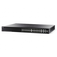 Коммутатор Cisco PoE SF300-24PP 24-port 10/100 PoE+ SF300-24PP-K9-EU