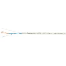 Кабель витая пара (UTP), категория 5e, 1 пара (24 AWG), многожильный (patсh), серый (500 м) Cabeus UTP-1P-Cat.5e-PATCH