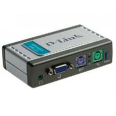 KVM-переключатель 2-портовый D-Link KVM-121/A2A