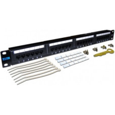 Патч-панель 19", 2U, 48 порта RJ-45 TWT TWT-PP48UTP