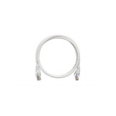 Шнур коммутационный 2хRJ45/8P8C, U/UTP, 4 пары, Кат.5е, LSZH, белый (2м) NIKOMAX NMC-PC4UD55B-020-C-WT