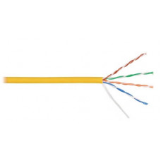 Кабель связи симметричный, для широкополосного доступа LAN UTP 4x2x24AWG кат.5e внутренний (NKL 9100C-YL) NIKOMAX (305 м)