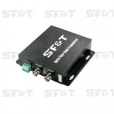 Передатчик 1 канала SDI и 1 канала RS-485 по оптоволокну SF&T SFS11S5T