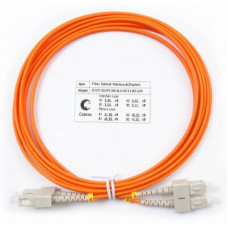 Шнур оптический duplex SC-SC 62,5/125 mm 3м LSZH Cabeus FOP-62-SC-SC-3m