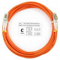 Шнур оптический duplex LC-LC 62,5/125 mm 5м LSZH Cabeus FOP-62-LC-LC-5m