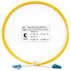 Шнур оптический simplex LC-LC 9/125 sm 15м LSZH Cabeus FOP(s)-9-LC-LC-15m