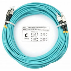 Шнур оптический duplex FC-FC 50/125 mm OM3 25м LSZH Cabeus FOP-50-FC-FC-25m