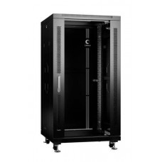 Шкаф напольный 19" 22U Cabeus SH-05C-22U60/60-BK