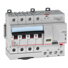 Выключатель автоматический DX3 4P 125A (тип C) 16kA Legrand (409364)