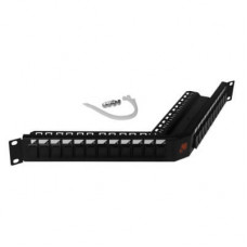 Патч-панель наборная 19" LANMASTER LAN-PPAS24OK-STP