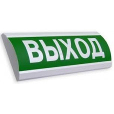 Оповещатель табло комбинированное полусферическое Электротехника и Автоматика ЛЮКС-24-К НИ "Выход"