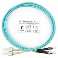 Шнур оптический duplex SC-ST 50/125 mm OM3 2м LSZH Cabeus FOP-50-SC-ST-2m
