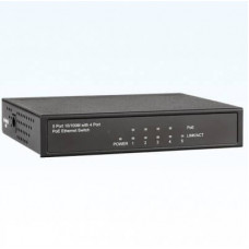 Коммутатор PoE 5-портовый RVi-NS0401 (Уценка)
