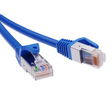 Патч-корд экранированный CAT6 F/UTP 4х2, LSZH, синий, 2м DKC RN6FU4520BL