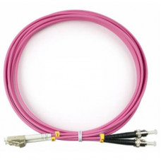 Шнур оптический duplex LC-ST 50/125 mm OM4 3м LSZH Cabeus FOP-50-OM4-LC-ST-3m